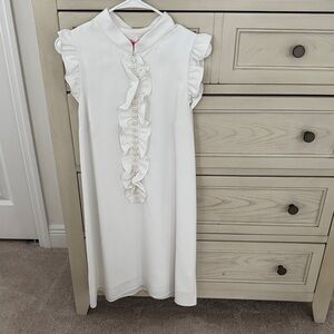 Lilly Pulitzer white adalee shift dress